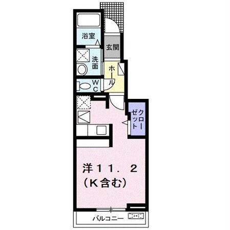 ルミエールⅢ（新浜町）の物件間取画像